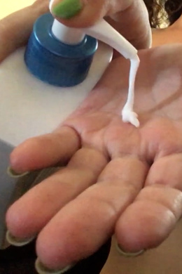 Natural Nails Tapping And Flipping You Off