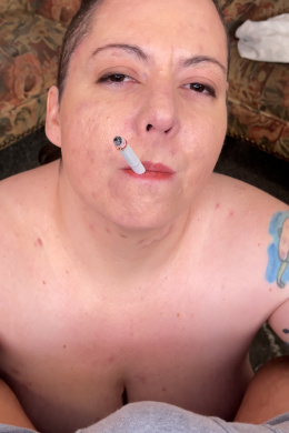 Smoking A Cig And Sucking Your Cock POV