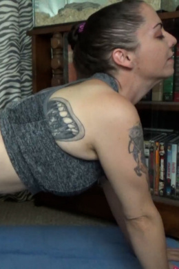 Stepmom's Sweaty Pussy