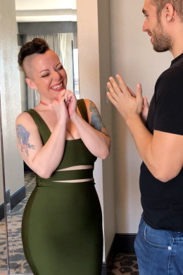 Facial For A Cock Sucking MILF
