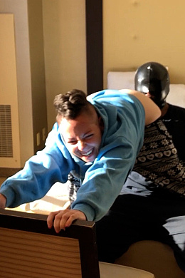 Farting On His Desperate Face