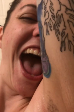 Jerking Off To Your Girlfriends Stubbly Armpits