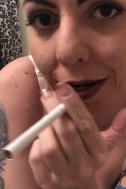 Big StepSis Caught Smoking