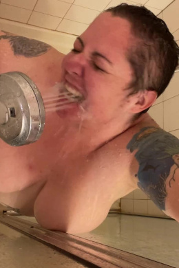 Brushing My Teeth in the Shower