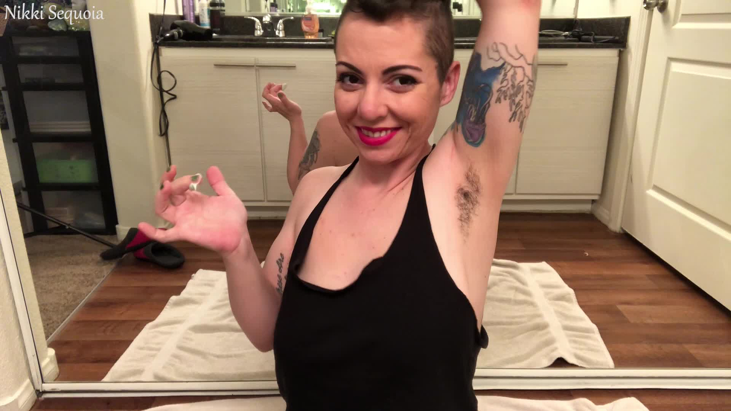 Lotion My Hairy Pits With Me