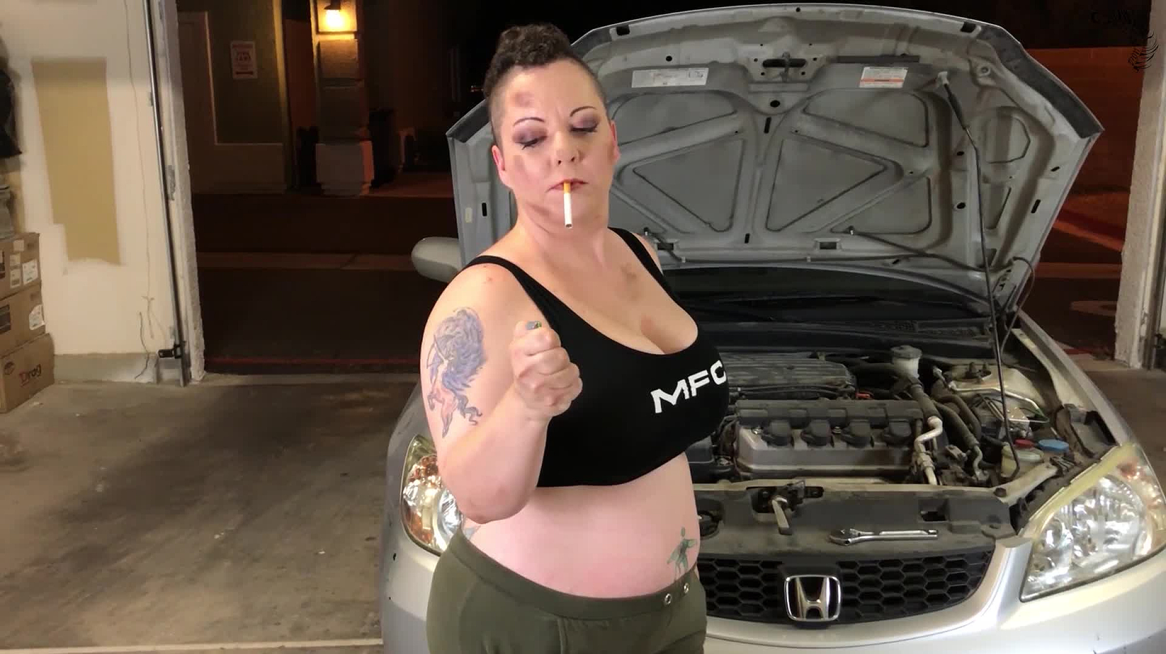 Mechanic Figures Out Your Matches Fetish